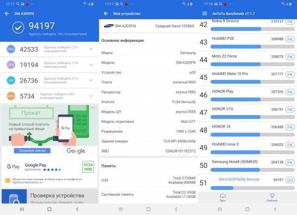 Обзор смартфона Samsung Galaxy A30: породистый, но доступный