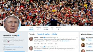 Трамп блокирование Твиттер критики неконституционным, суд